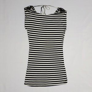 Candie's Striped Bodycon Dress